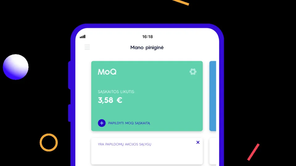 Svarbi žinia: lietuviška programėlė pirkiniams telefonu „MoQ“ stabdo veiklą