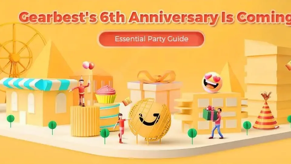 Švęskime „Gearbest” gimtadienį kartu: įspūdingas „Xiaomi” gaminių išpardavimas