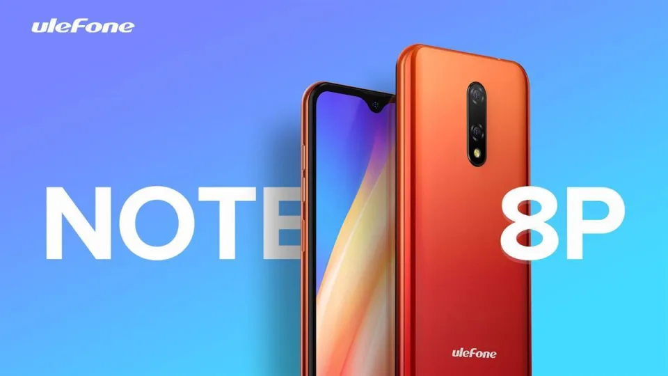 „Ulefone“ pristato vos 55€ kainuojantį telefoną: su „Android 10 Go“ veikiantis „Note 8P“ modelis jau prekyboje