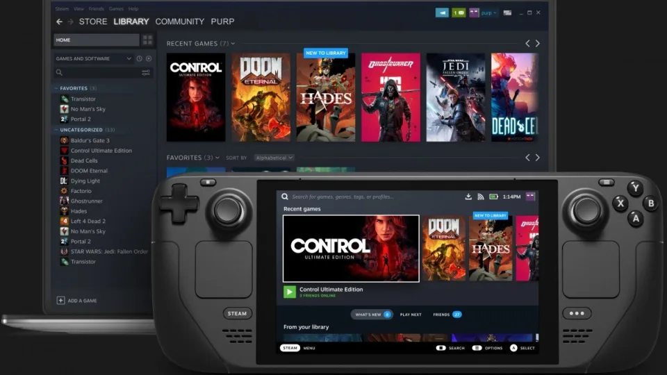 „Steam Deck“ kūrėjai atšovė kritikams: 30 kadrų per sekundę tikrai nėra konsolės riba