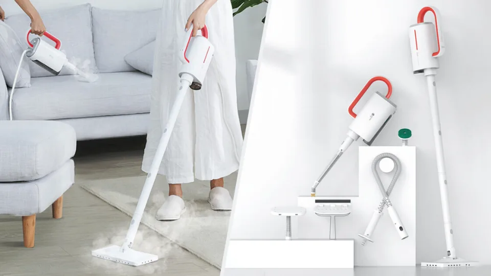 „Xiaomi“ leis atsisakyti kibiro ir šluostės: modernus garų valytuvas, leisiantis pasirūpinti tvarka namuose, dabar parduodamas už ypatingą kainą