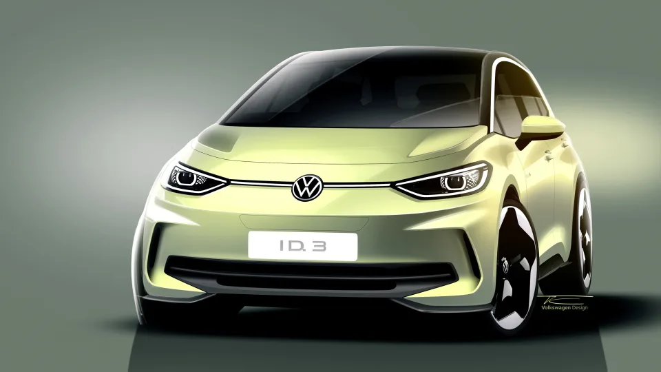 VW atnaujino ID.3 elektromobilį: paaiškėjo naujojo modelio privalumai ir pradinė kaina