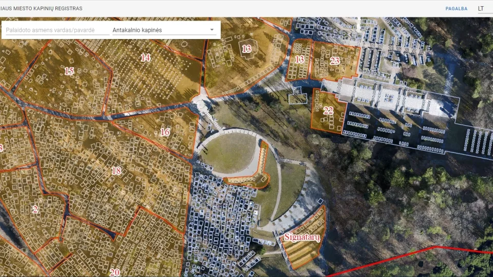 Virtualios Vilniaus kapinės atviros visuomenei – per Vėlines lankomumas išauga keliasdešimt kartų