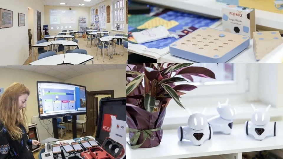 Inžinerijos ir robotikos gali mokytis 3-mečiai: edukacines technologijas siūlo Klaipėdos universiteto EDUTECH STEAM laboratorija