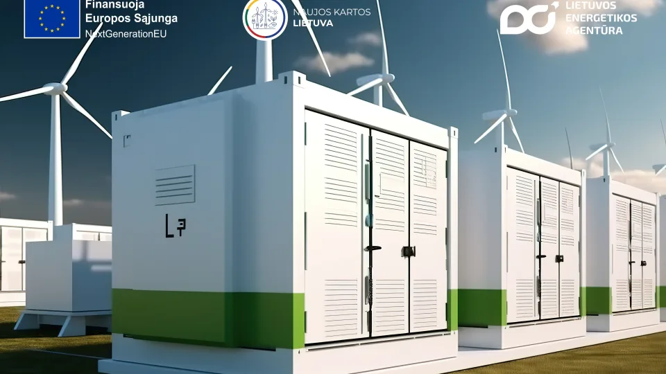 Verslas ir ūkininkai planuoja įsirengti 21 MWh talpos elektros kaupimo įrenginių: planuoja įsirengti elektros kaupimo įrenginius ir kaupti saulės bei vėjo elektrinių pagamintą perteklinę elektrą