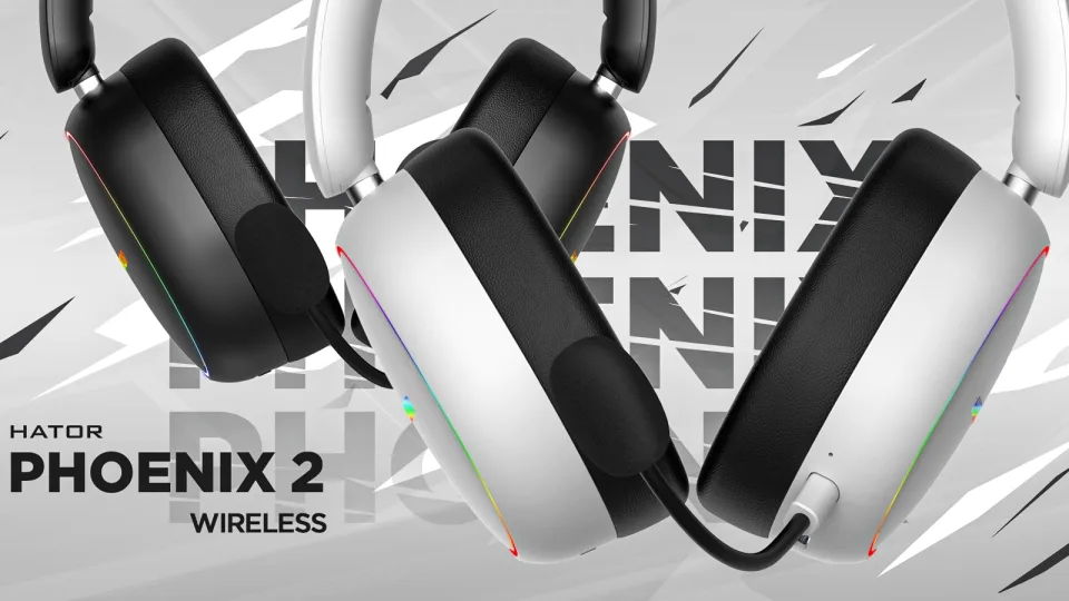 „Hator“ pristatė naujas „Phoenix 2 Wireless“ ausines, kurios skirtos žaidimų gerbėjams ir pasiūlys gausybę aukščiausios klasės galimybių