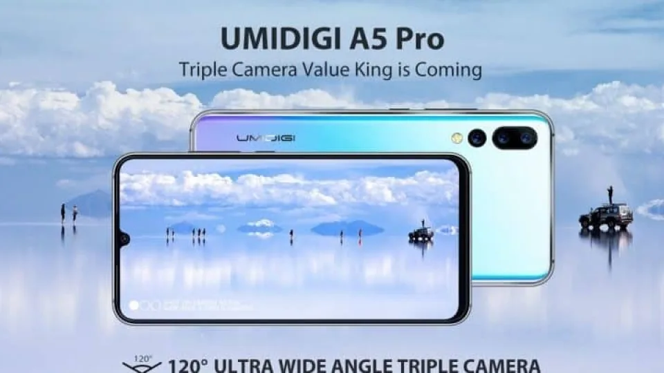 Pigiau už „Xiaomi”:„UMIDIGI A5 Pro” - vos 89 eurus kainuojantis 3 kamerų monstras