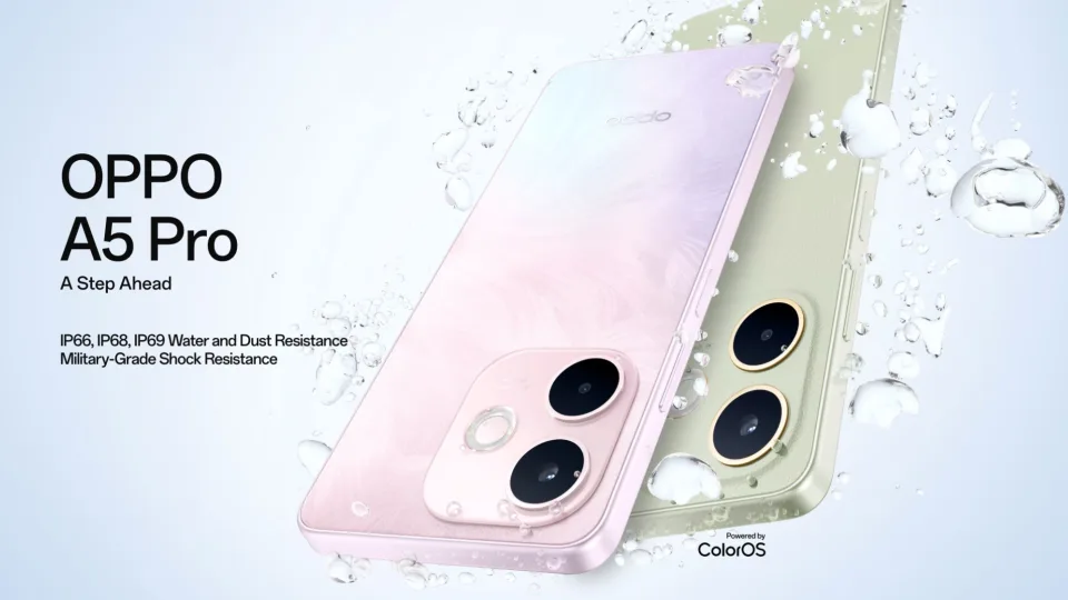 „Oppo“ pristatė dar vieną naują telefoną: pademonstruotas naujasis „Oppo A5 Pro 4G“ modelis su „Qualcomm“ procesoriumi