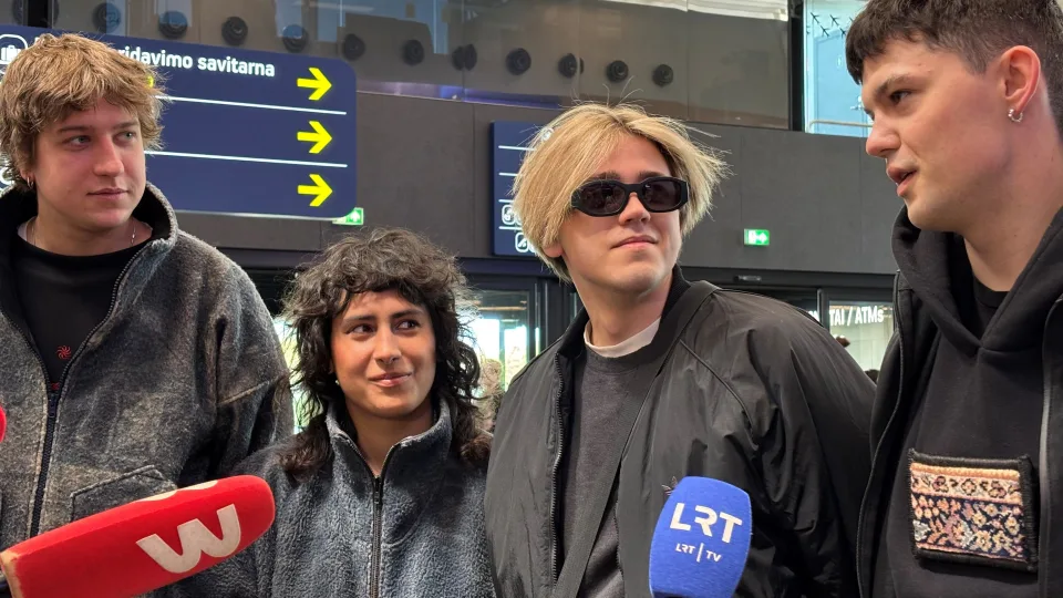 Apsaugoti nuo visko: „Eurovizijos“ delegacija gavo ne tik draudimą, bet ir ypatingą dovaną