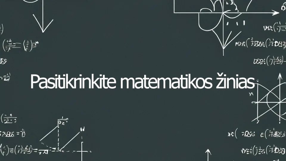 Penktokų užduotis, kurios neišsprendžia suaugusieji: teisingą atsakymą pateikia retas kuris, pabandykit jūs!