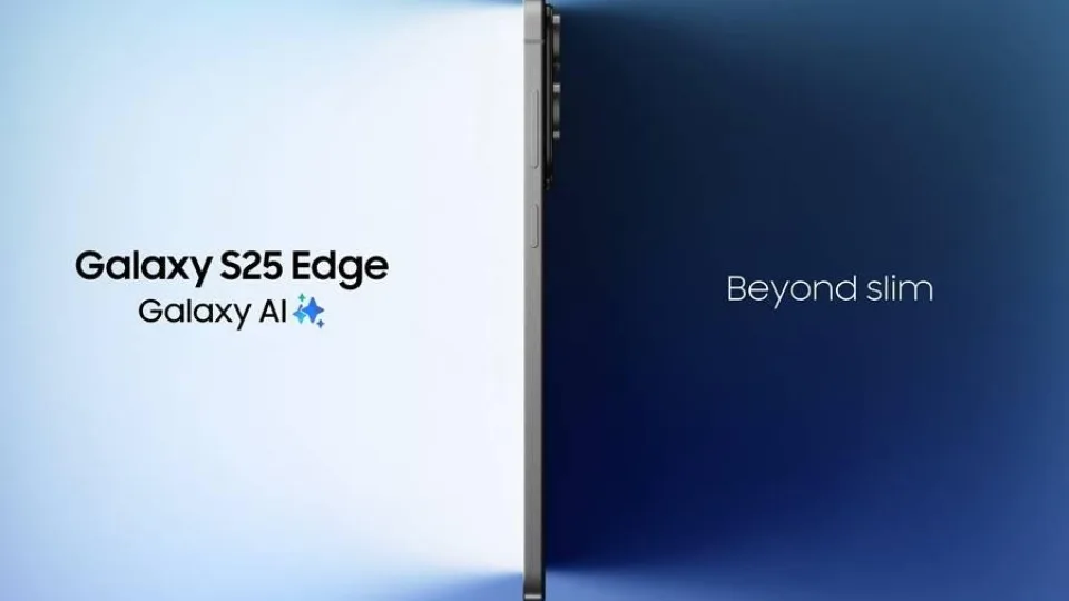 „Samsung“ pristatė ilgai lauktą itin ploną ir lengvą „Galaxy S25 Edge“ išmaniojo telefono modelį