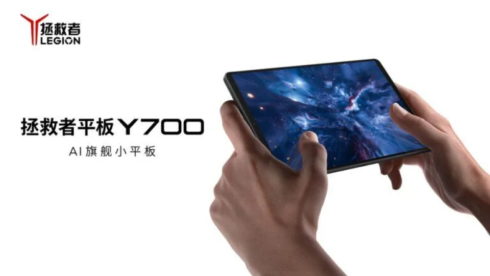 Oficialiai pristatytas itin kompaktiškas, bet galingas „Lenovo Legion Y700 Gen 4“ planšetinis kompiuteris
