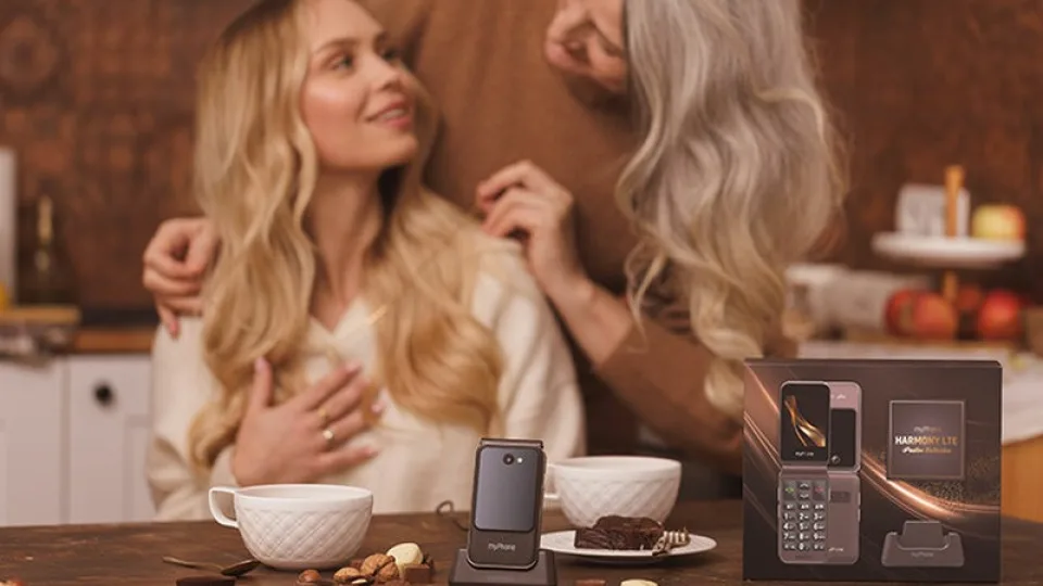 Naujoji „myPhone“ mobiliųjų telefonų kolekcija „Pralline“: sukurta specialiai vyresnio amžiaus žmonėms
