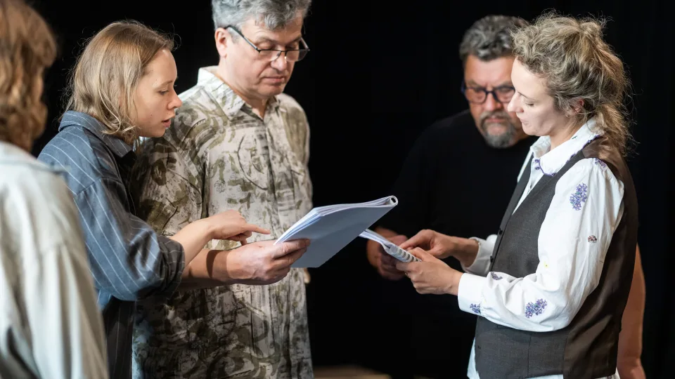 Teatro aktoriams atsirado galimybė nerti į legendinio italų dramaturgo kūrybą: planuojami trys spektakliai