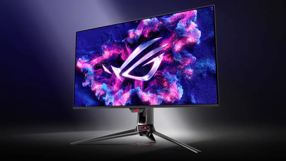 „Asus“ pristatė naująjį „ROG Swift OLED PG32UCDMR“ žaidimų monitorių su „DisplayPort 2.1a“ ir 4K raiška