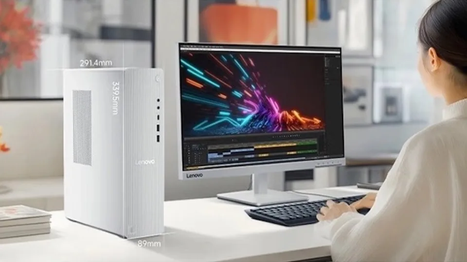 „Lenovo“ pristatė kompaktišką kompiuterį su „Ryzen 7 H 255“ procesoriumi ir puikiomis techninėmis savybėmis