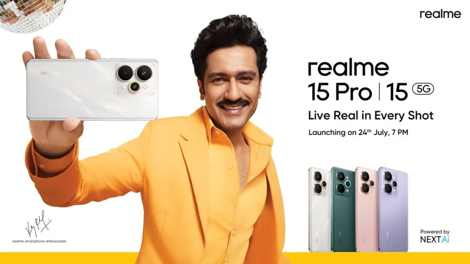 Dar šį mėnesį bus pristatyti naujieji „Realme 15“ serijos išmanieji telefonai, paskelbta oficiali data