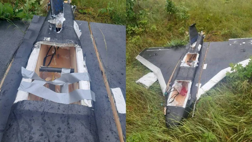 Rusijos dronas numuštas Baltarusijoje: numuštas dronas kelia didelį diplomatinį triukšmą