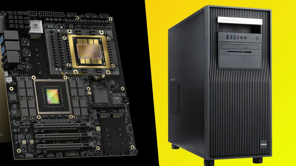 „Asus“ pristatė itin galingą stacionarų kompiuterį, kuris naudos „Nvidia Grace Blackwell Ultra GB300“ superlustą