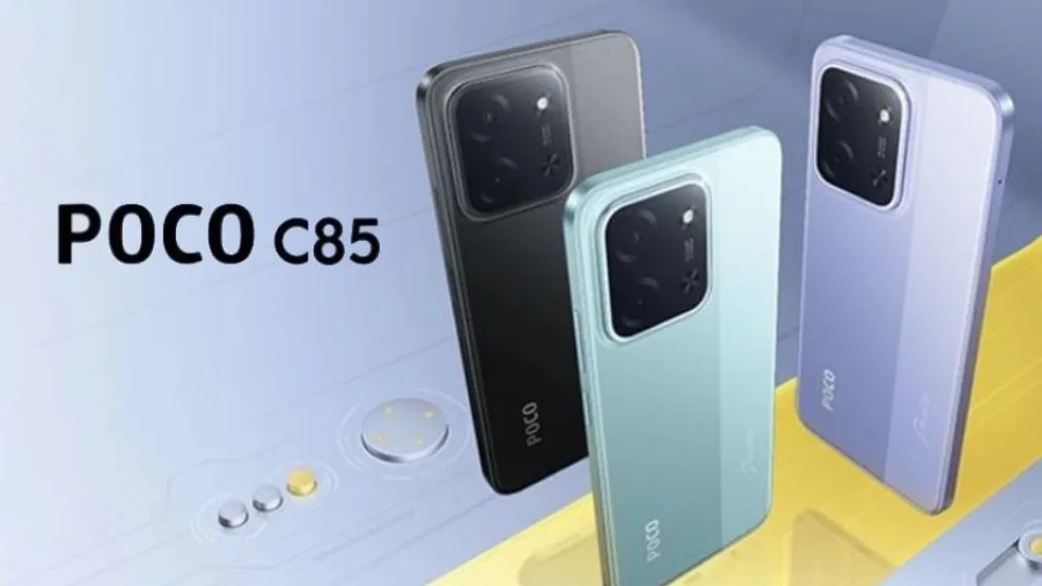 Oficialiai pristatytas „Poco C85“ išmanusis telefonas su „MediaTek“ lustu ir 6 000 mAh talpos baterija