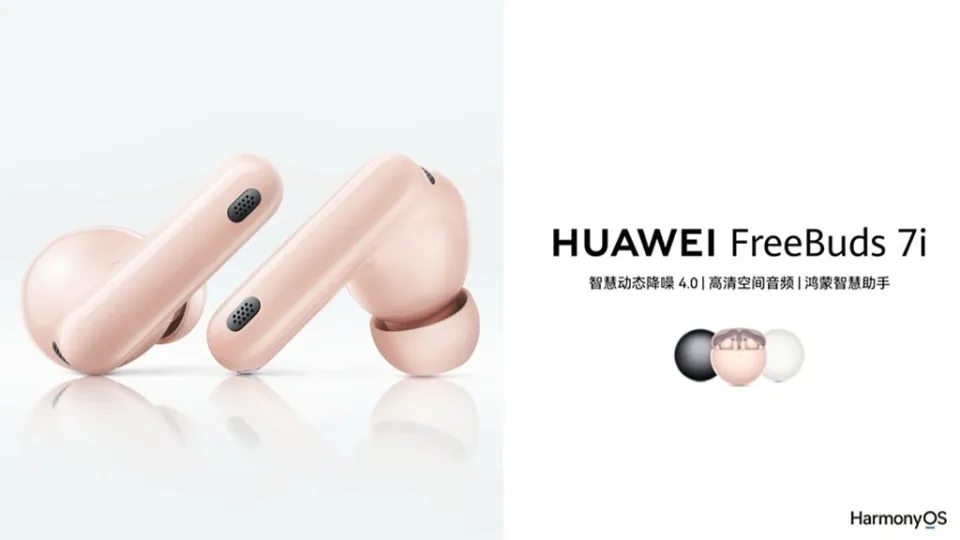 „Huawei“ pristatė naujuosius „FreeBuds 7i“ belaidžius ausinukus su patobulintu triukšmo slopinimu