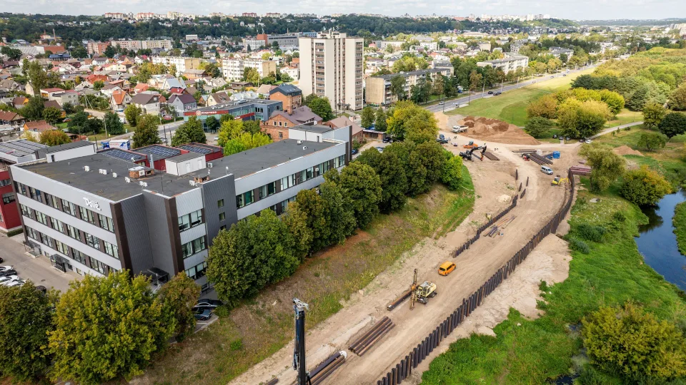 Daugiau naujų jungčių Kaune: iki metų pabaigos bus pastatytas naujas tiltas, kuris keis kasdienius maršrutus