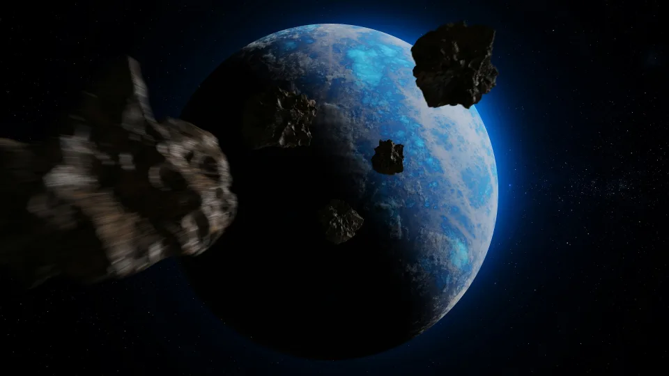 Galimas smūgis į Mėnulį: NASA įspėja dėl grėsmingai artėjančio asteroido, šis smūgis gali baigtis katastrofa