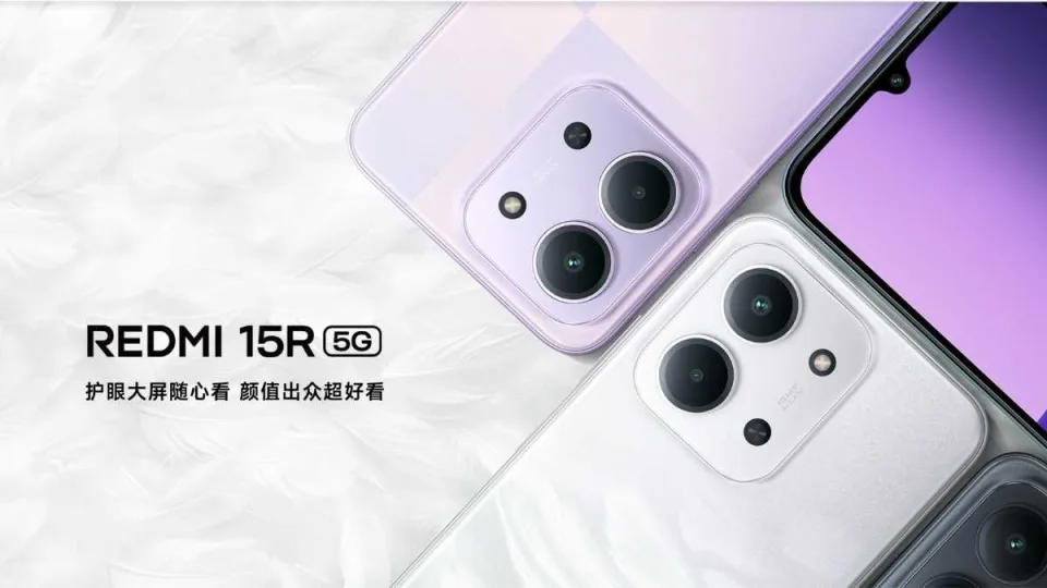Pristatytas naujasis „Redmi 15R 5G“ išmanusis telefonas su „Dimensity 6300“ lustu ir 6 000 mAh baterija