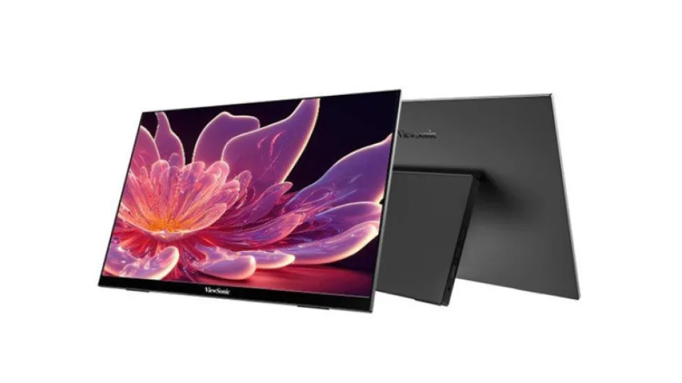 „ViewSonic“ pristatė nešiojamą monitorių su AMOLED ekranu, didele raiška ir itin kompaktišku korpusu