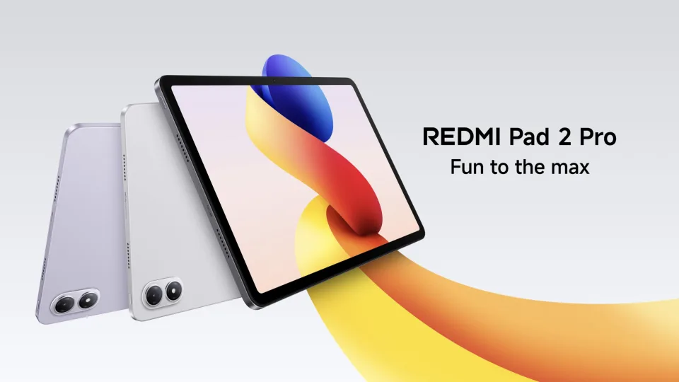Pristatyti „Redmi Pad 2 Pro“ serijos planšetiniai kompiuteriai su dideliais ekranais ir „Qualcomm“ lustais