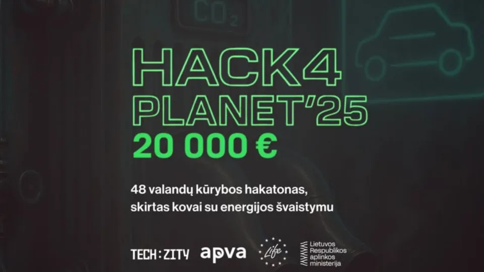 APVA kviečia pristatyti idėjas, skatinančias energijos vartojimo pokyčius, žadamas 20 tūkst. eurų finansavimas