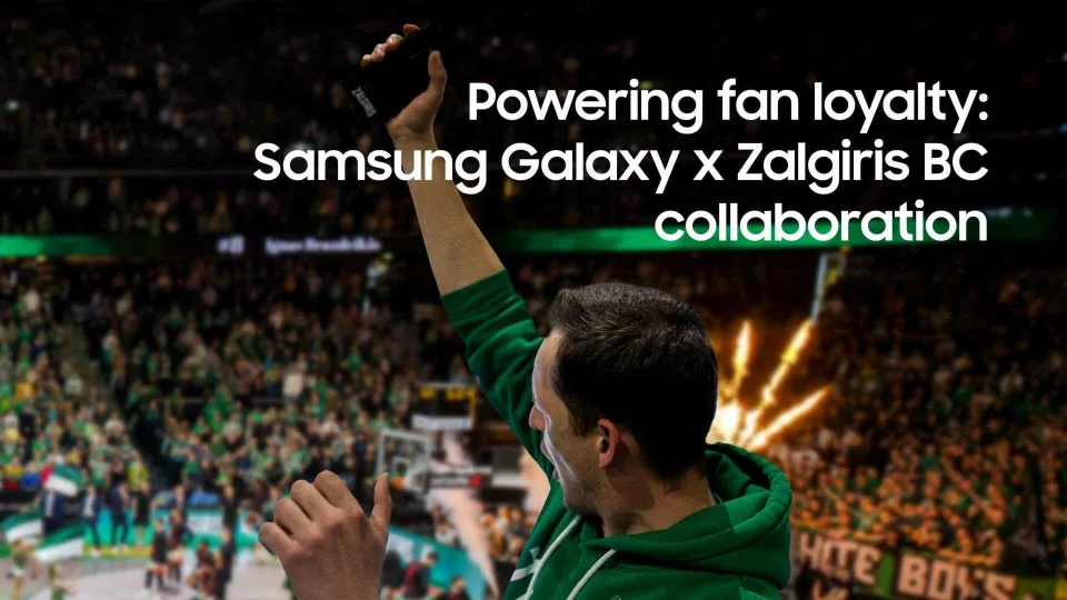 Dar arčiau „Žalgirio“ komandos: „Žalgirio“ ir „Samsung“ partnerystė ir vėl suteiks galimybę būti arčiau