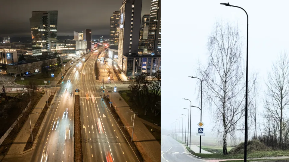 Tiltai sužibo naujomis spalvomis: dėl Vilniaus miesto apšvietimo kasdien dirba tylūs šviesos kūrėjai