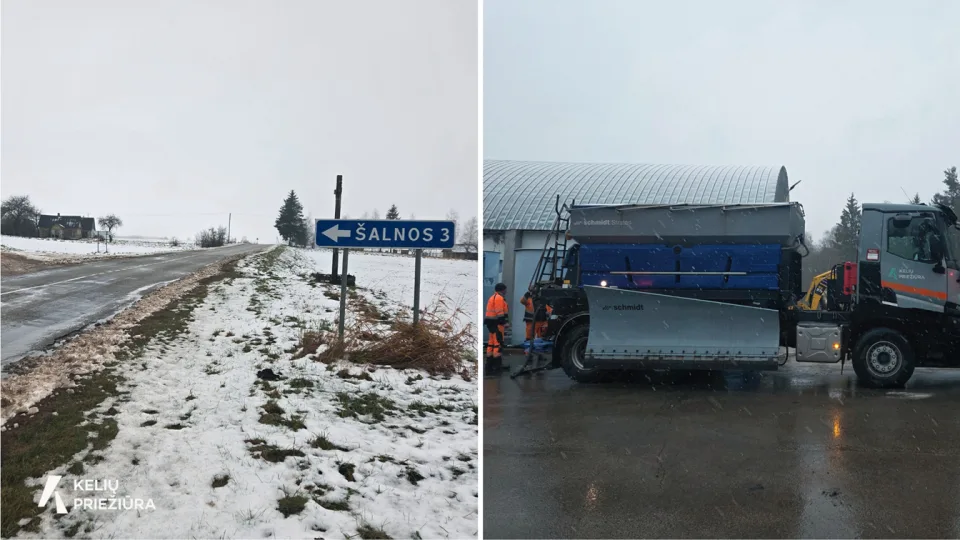 Kelininkai dalijasi lapkričio mėnesio darbų statistika: šių metų žiemos sezonas prasidėjo intensyviai