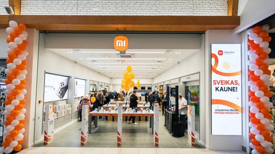 Technologijų fanai džiūgauja: Kaune atsidaro didžiausia „Xiaomi“ patirčių parduotuvė