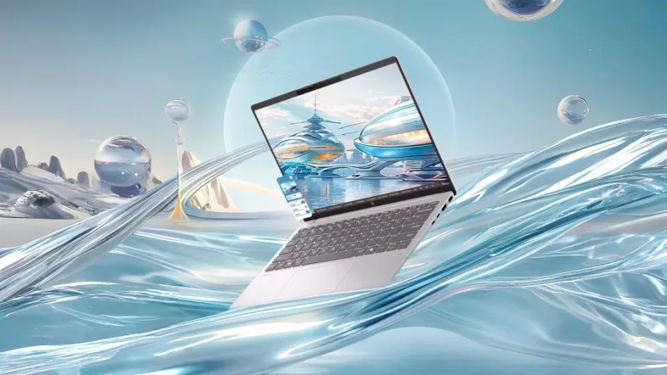 HP pristatė „Star Book Pro 13“ nešiojamą kompiuterį su aukštos raiškos ekranu ir „Ryzen AI“ procesoriumi