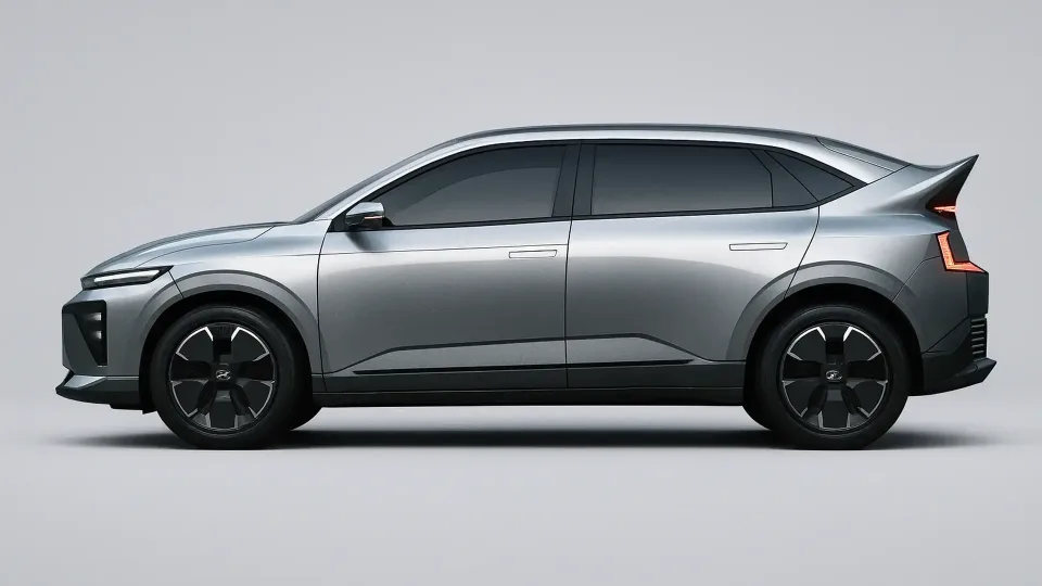 „Hyundai“ pateikė užuominas apie „THREE“ koncepciją, nustebins itin drąsiais dizaino sprendimais