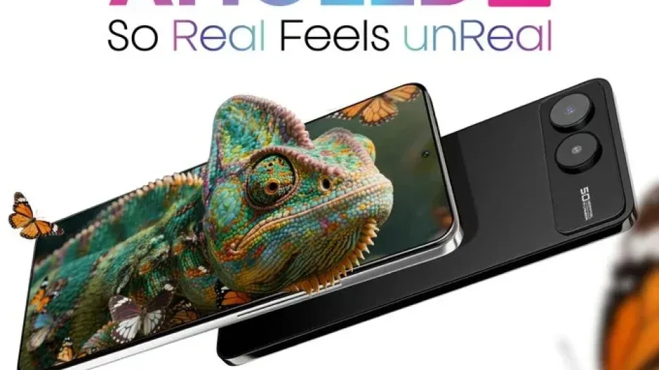 „Lava“ pristatė nebrangų „Blaze AMOLED 2“ modelį su puikiu ekranu, „MediaTek“ lustu ir plonu korpusu