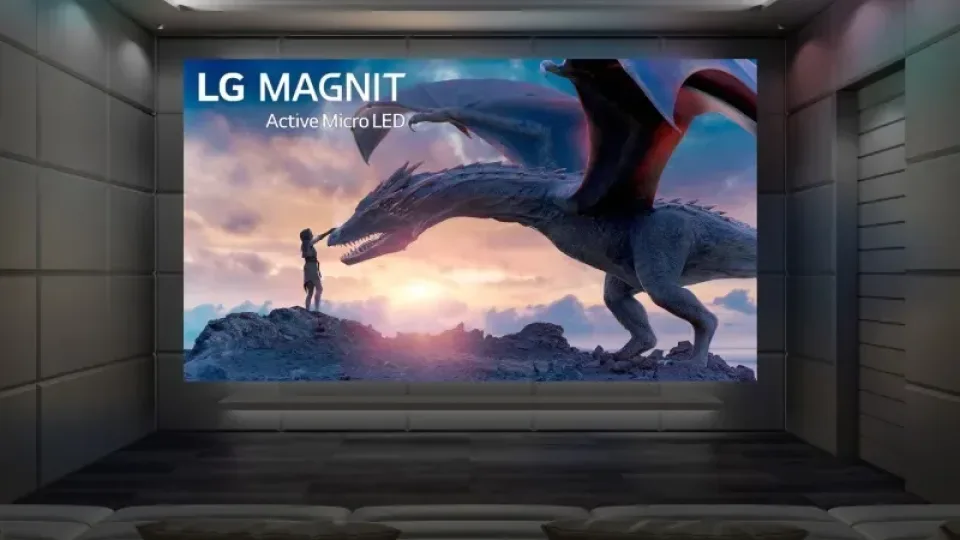 LG pristatė įspūdingą „Magnit Active Micro LED“ televizorių, tačiau jo kaina privers atsisėsti