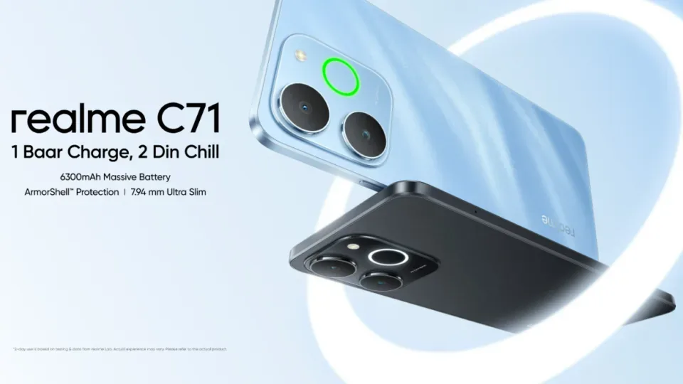 Oficialiai pristatytas nė 80 eurų nekainuojantis naujasis „Realme C71“ išmanusis telefonas