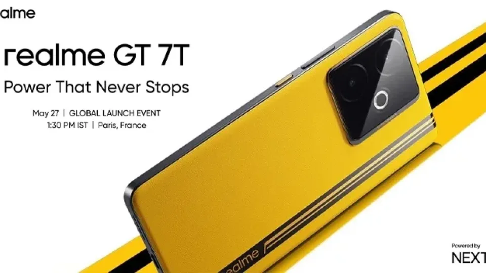 Mėnesio pabaigoje sulauksime „Realme GT 7T“ išmaniojo telefono, kuris nustebins išskirtine spalva