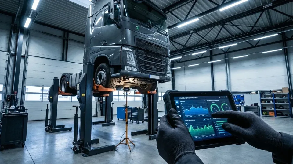 Sunkvežimių servisas sudrebino visą Europą: 147 centrai keičia požiūrį į skaitmeninę pasaulio ateitį