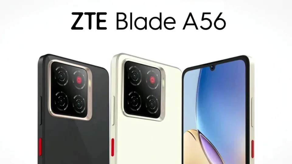ZTE pristatė biudžetinės klasės „Blade A56“ išmanųjį telefoną su „Unisoc“ procesoriumi ir 5 000 mAh baterija