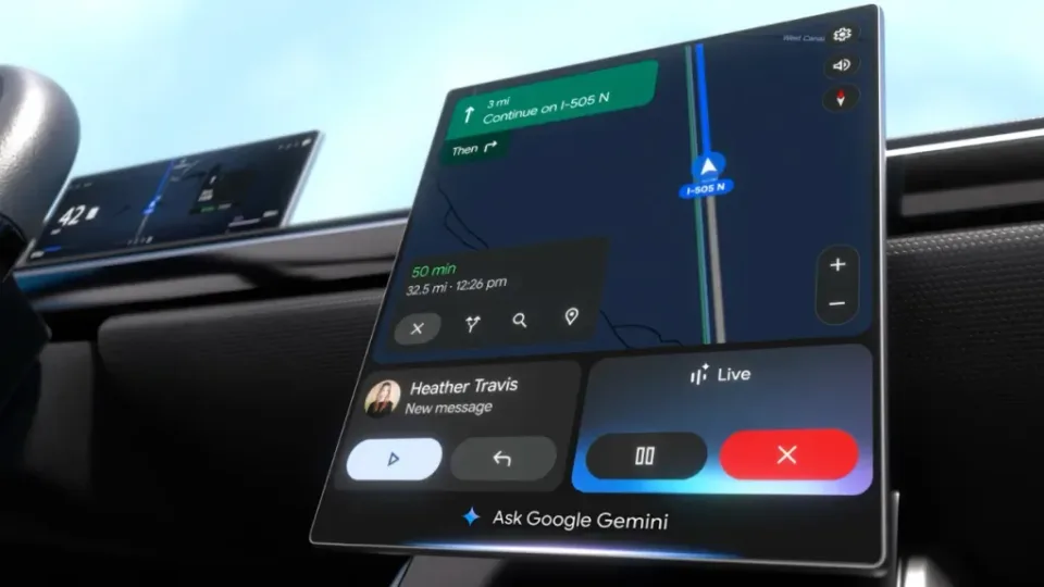 Dirbtinis intelektas skverbiasi ir į automobilius: „Gemini“ netrukus pasieks „Android Auto“ platformą