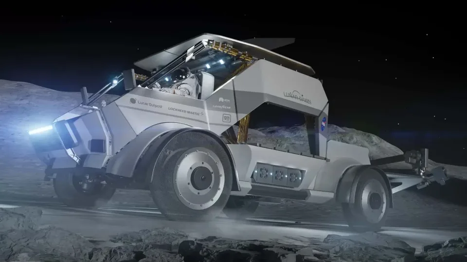 Amerikiečių sukurta elektromobilių technologija gali atsidurti ir Mėnulyje: NASA ketina panaudoti GM sukurtus sprendimus kitai kelionei į Žemės palydovą