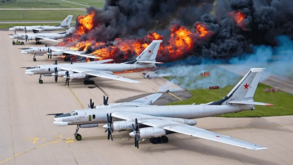 Katastrofiniai Kremliaus praradimai: bombonešiai pavirto taikiniais, Ukrainos operacija pakeitė karo eigą