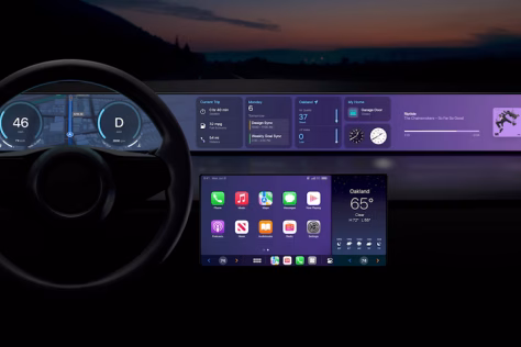 „Apple“ ruošia svarbius atnaujinimus: automobiliuose su „Apple CarPlay“ bus galima žiūrėti ir vaizdo įrašus