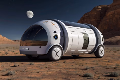 NASA pasiekė susitarimą su „Toyota“: Japonijos automobilių milžinė kurs namelį ant ratų, skirtą gyventi ir keliauti Mėnulyje