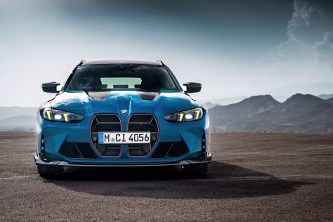 Pristatytas dinamiškas universalas „BMW M3 CS Touring“: automobilis skirtas vairuotojams, kurie siekia suderinti lenktynių trasos jaudulį su kasdienio vairavimo praktiškumu