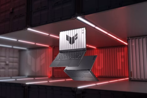 „Asus“ pristatė žaidimams skirtą „TUF Gaming A14“ nešiojamą kompiuterį su „Ryzen AI“ procesoriumi